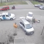 Delincuentes atropellan a un joven durante tiroteo en Mar del Plata registrado por cámaras