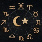 Horóscopo de hoy 13 de noviembre ilustrado con los signos zodiacales sobre fondo estelar.