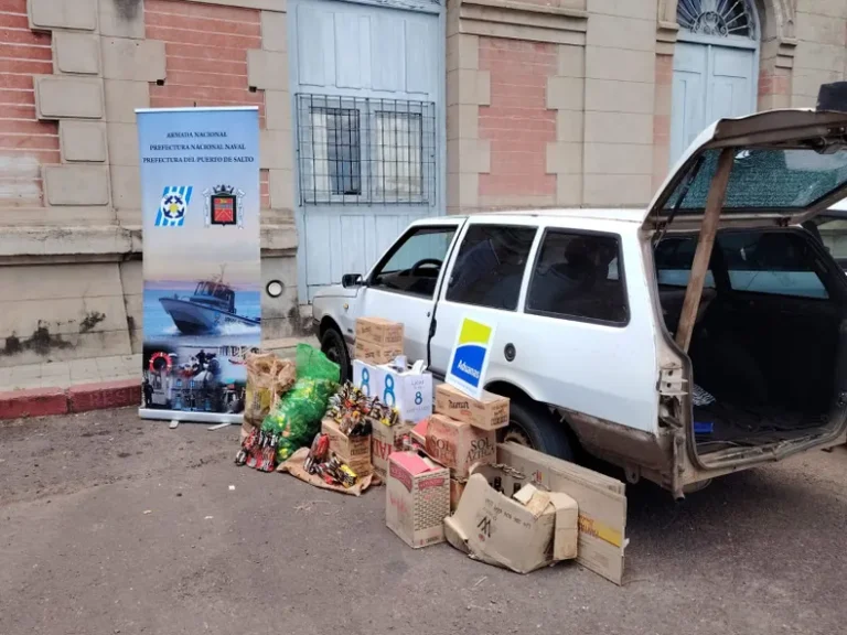 Invasión de propiedad Salto con intervención de Prefectura