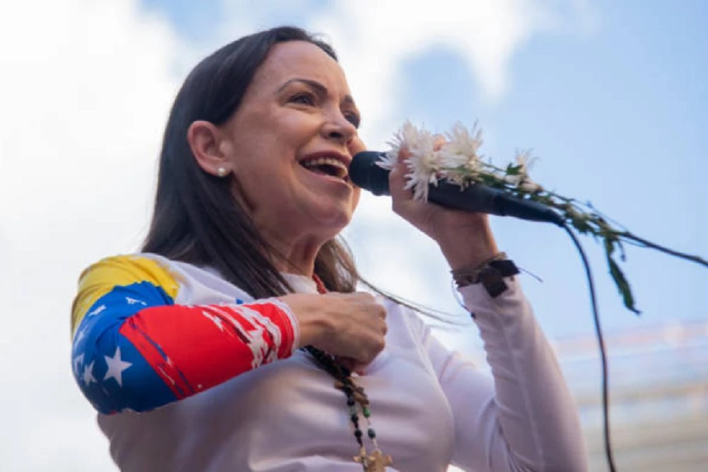 María Corina Machado en mensaje opositor desde la clandestinidad en Venezuela