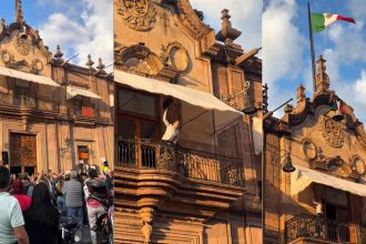 Violencia en Michoacán: manifestantes irrumpen en Palacio de Gobierno tras asesinato