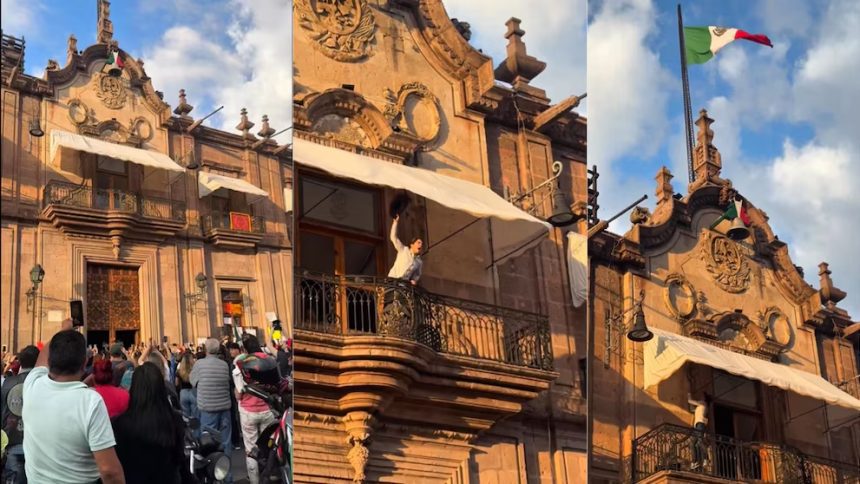 Violencia en Michoacán: manifestantes irrumpen en Palacio de Gobierno tras asesinato