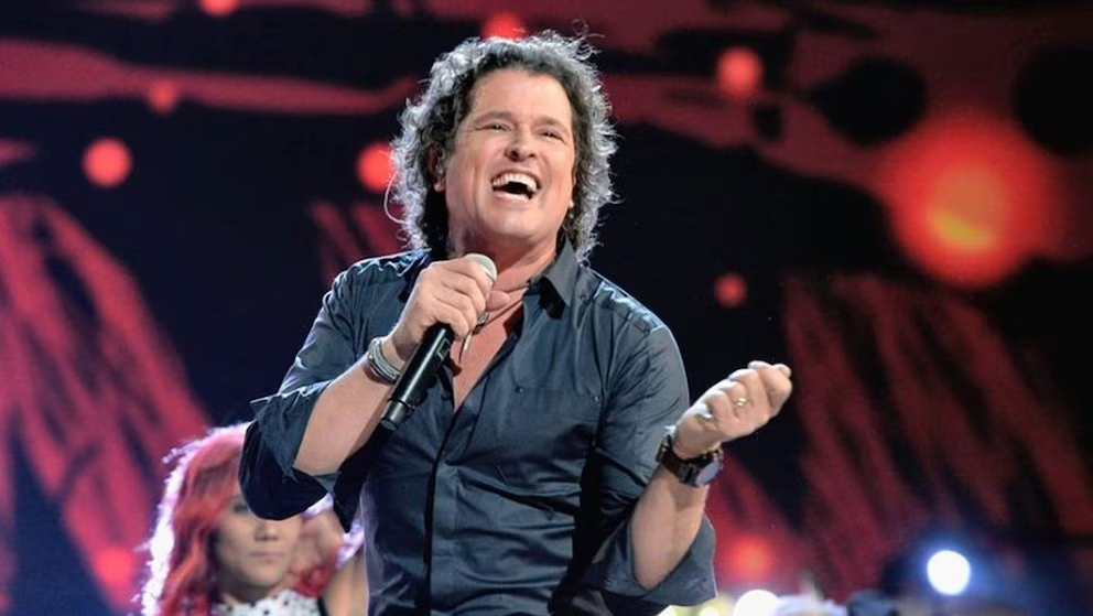 Carlos Vives en Punta del Este durante la preparación del show exclusivo de la megaboda.