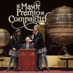 Bombo del sorteo de Navidad en el Teatro Real