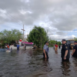 Rescate por inundaciones en Corrientes