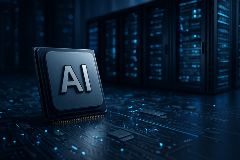 ecosistema de Google inteligencia artificial con chips avanzados y servidores corporativos