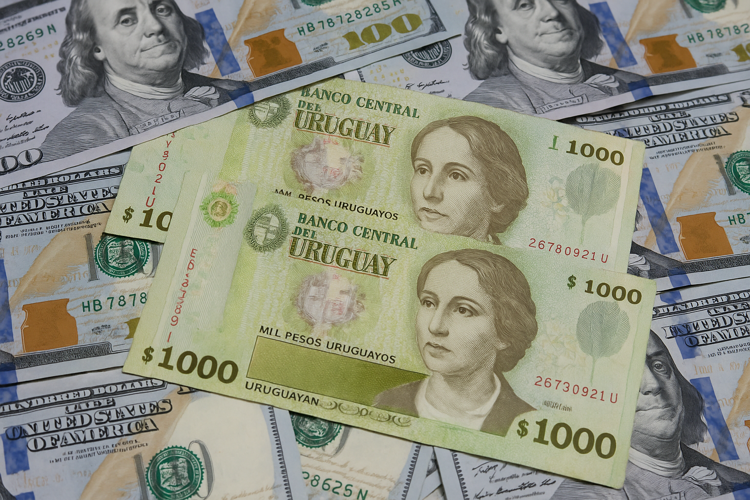 Cotización del dólar en Uruguay en diciembre 2025