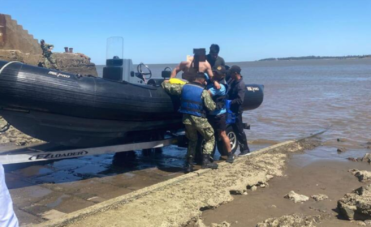 Prefectura trabaja en el hallazgo de cuerpo en Paysandú