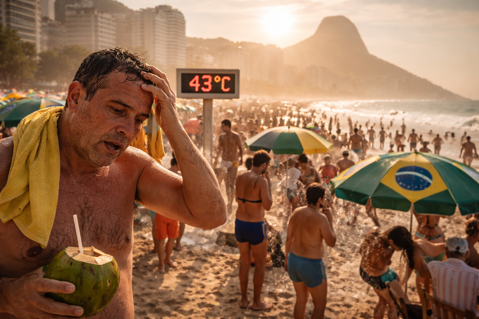 Salud pública y ola de calor en Brasil