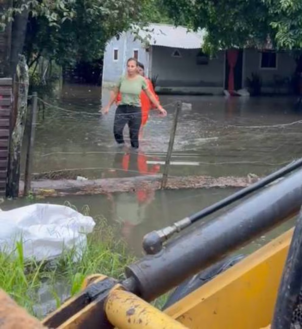 Alerta meteorológica y temporal en Corrientes Leyenda
