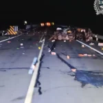 Policía Caminera investiga el siniestro fatal ruta 18 en Vergara