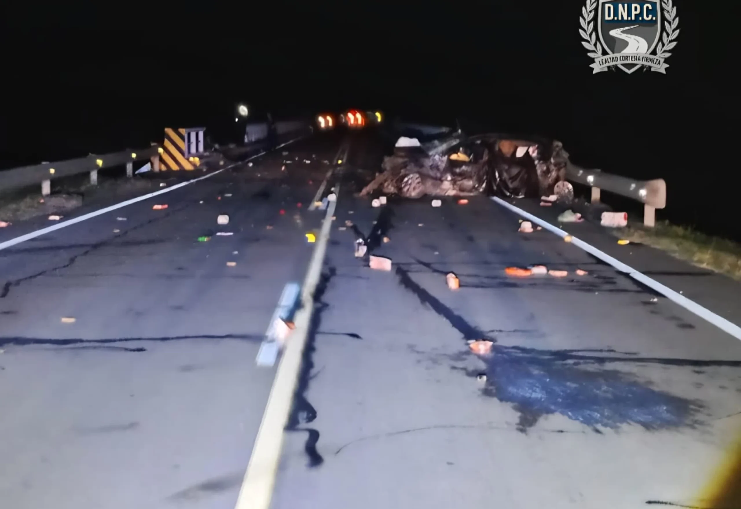 Policía Caminera investiga el siniestro fatal ruta 18 en Vergara