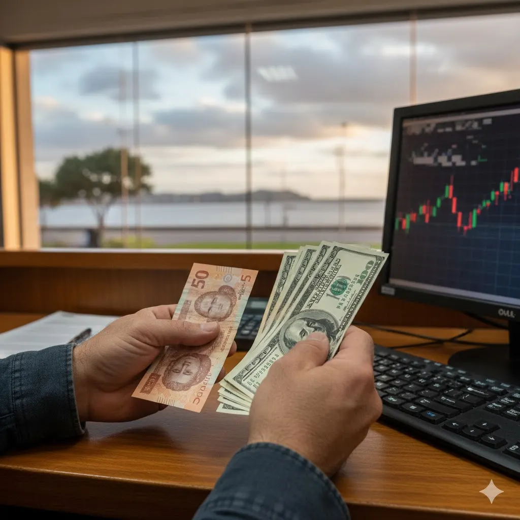 El peso se mantiene: chequeá la cotización del dólar en Uruguay hoy jueves