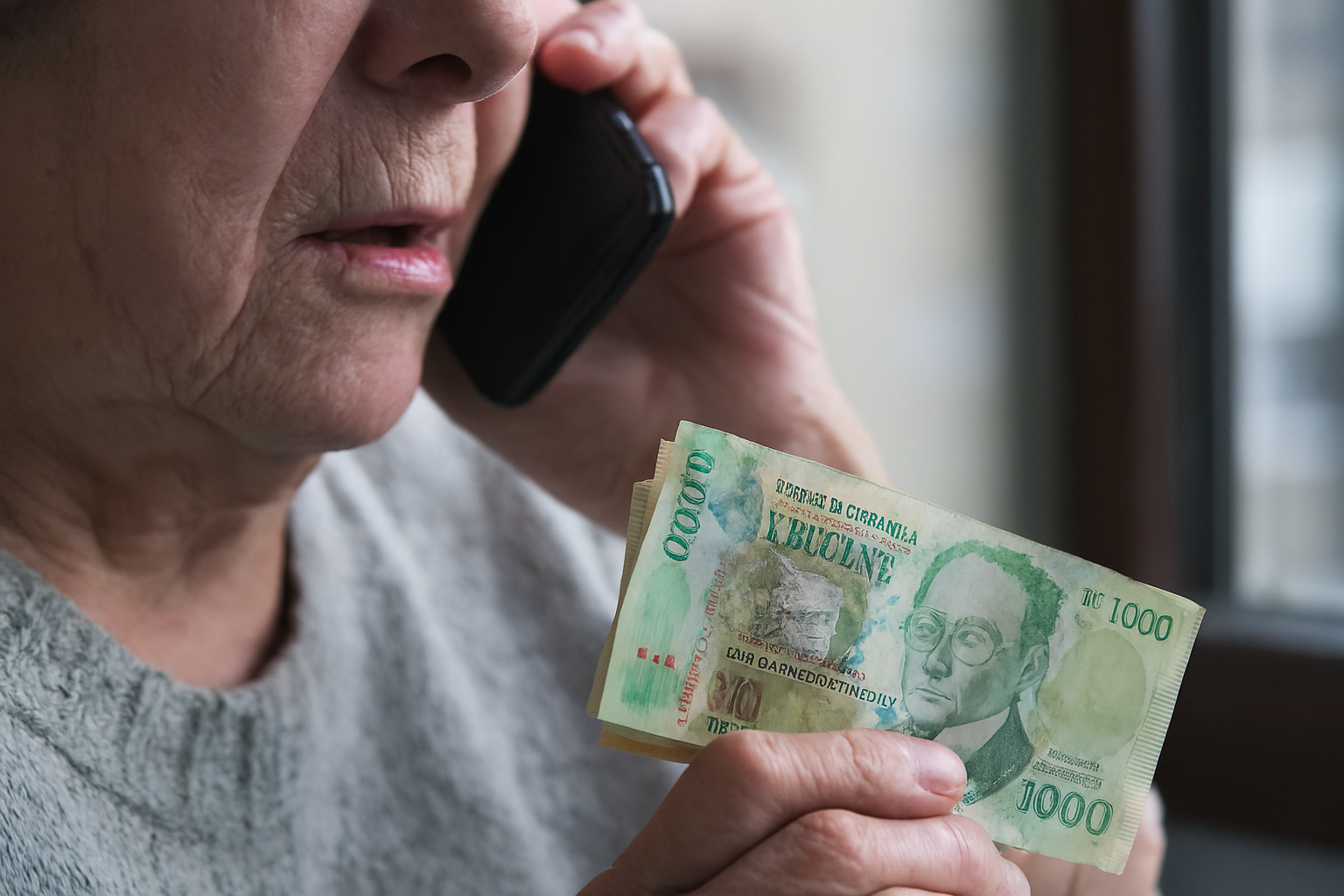 Mujer mayor víctima de estafa en Salto con falso pedido de ayuda familiar