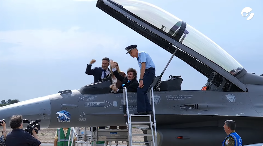 F16 Argentina presentados en Córdoba