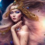 Ilustración astrológica señalando la persona de la que debes alejarte en 2026 según tu signo.