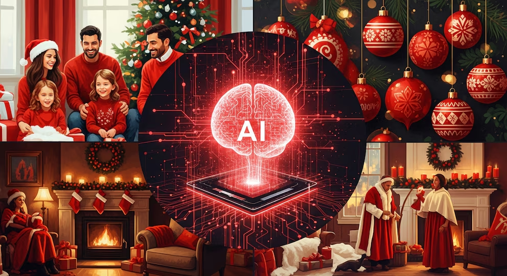 Simbolismo y significado del rojo en Navidad