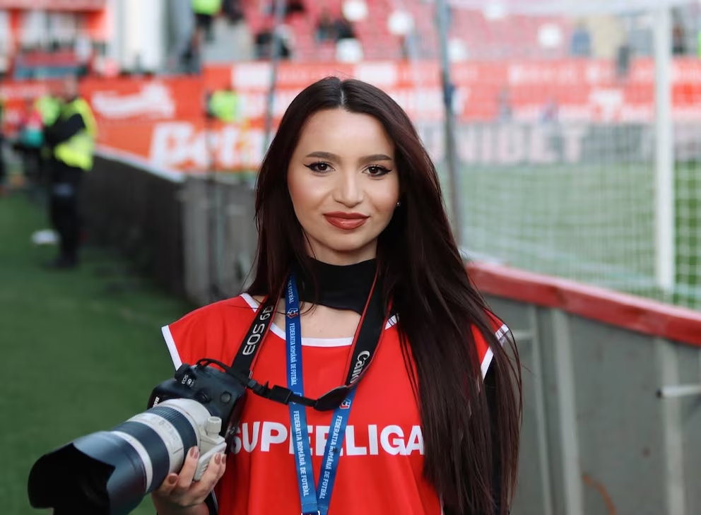 Malina Guler y el Rapid Bucarest