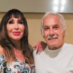 Brindis familiar de Moria Casán y Pato Galmarini