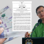 Firma de la emergencia económica de Petro