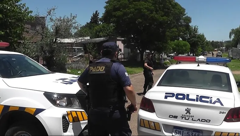 Escena del asesinato en Salto