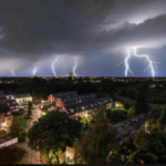 Mapa de alerta amarilla tormentas de Inumet