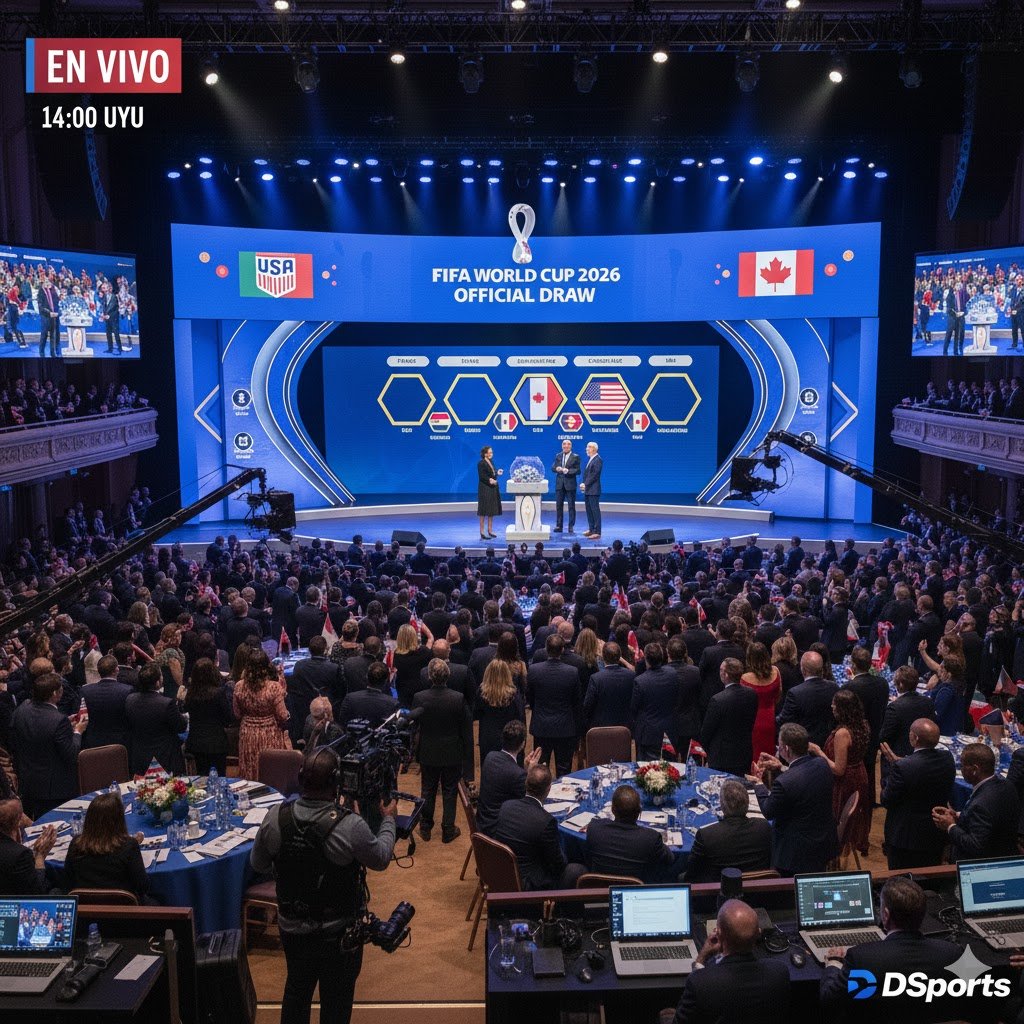 Transmisión EN VIVO del Sorteo del Mundial 2026 desde el Kennedy Center en Washington D.C.