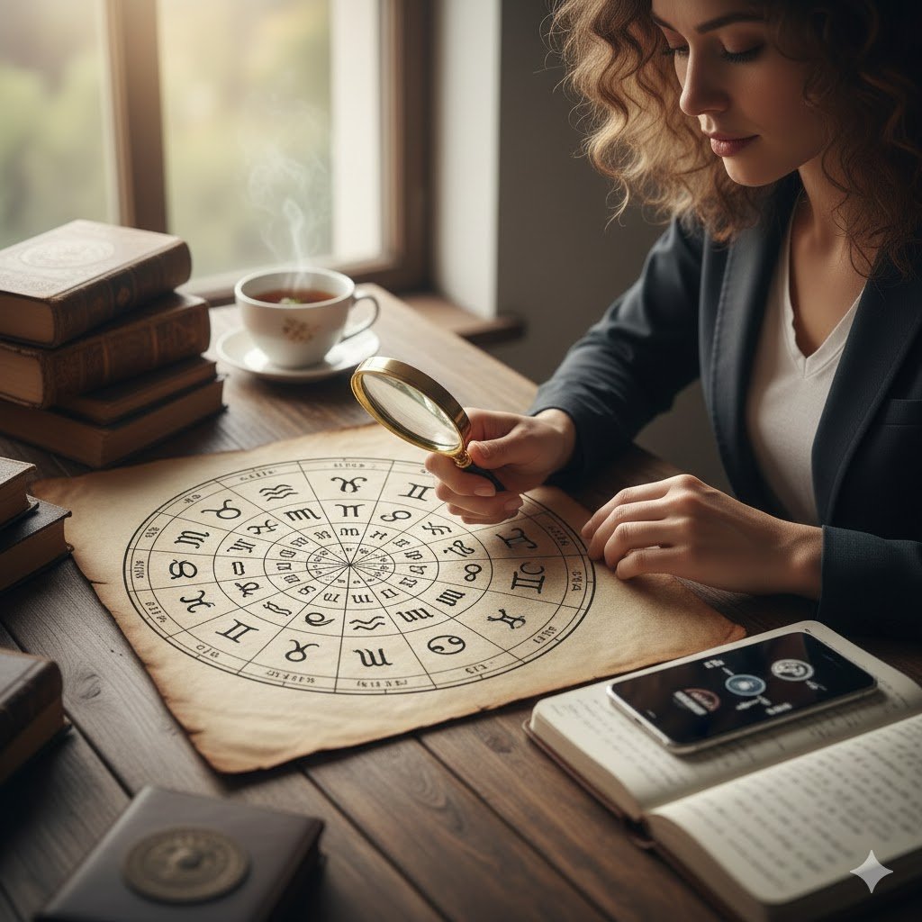 La carta astral es el mapa que define cómo sos, pensás y sentís realmente 4 Símbolos de Sol, Luna y Ascendente (AC) del Big 3 de la carta astral.