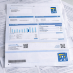 Factura con el aumento de UTE