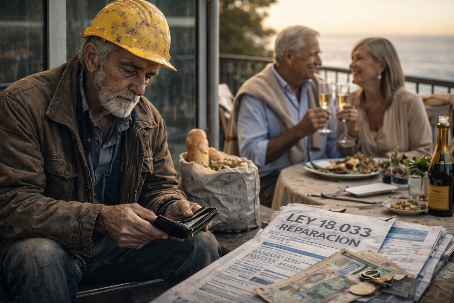 Protesta contra la Ley 18.033