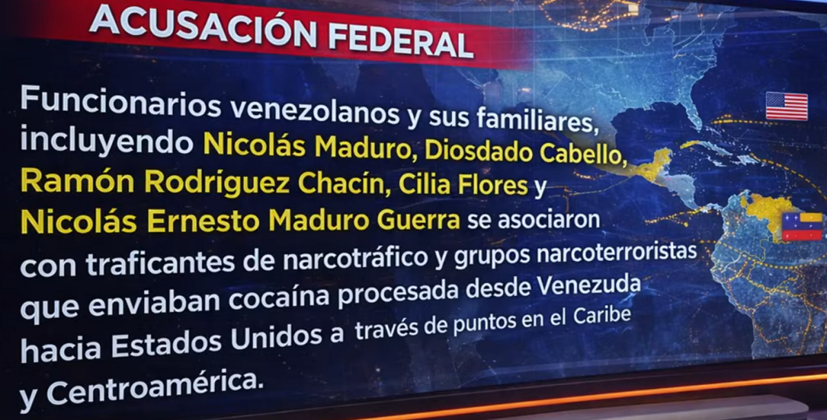 Evidencia judicial contra el Cártel de los Soles