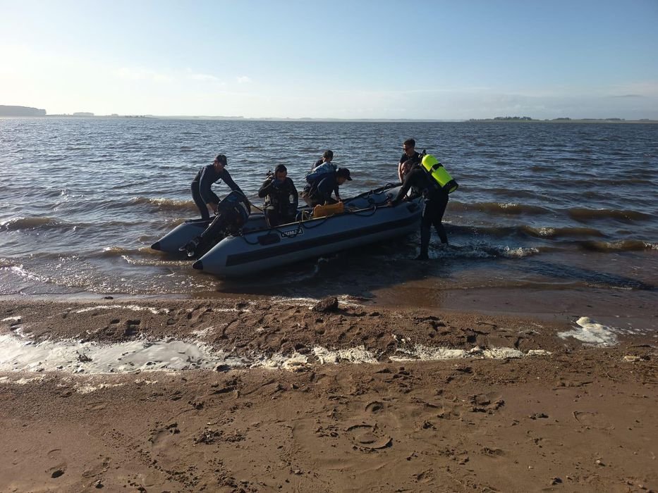 Operativo de la Armada por la tragedia en India Muerta