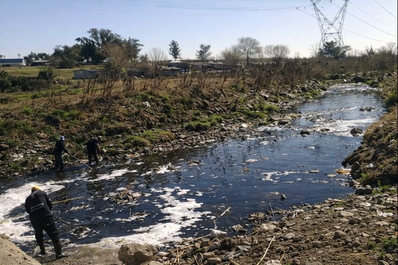 Saneamiento y contaminación del Arroyo Carrasco