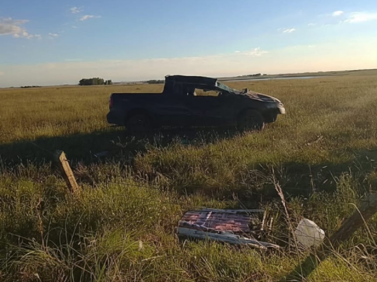 Escena del accidente en Artigas