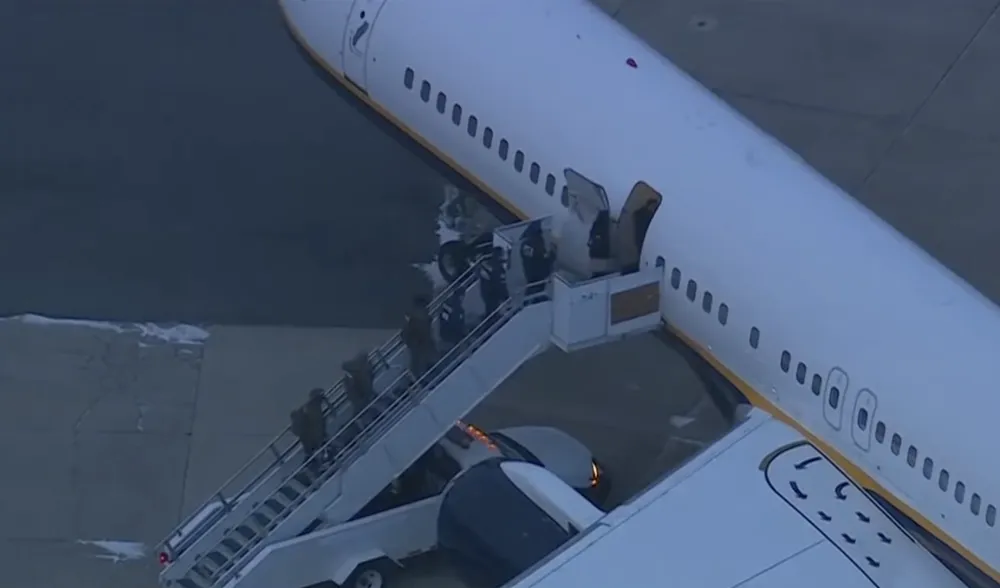 Aterrizaje de Nicolás Maduro en Nueva York Aterrizaje de Nicolás Maduro en Nueva York