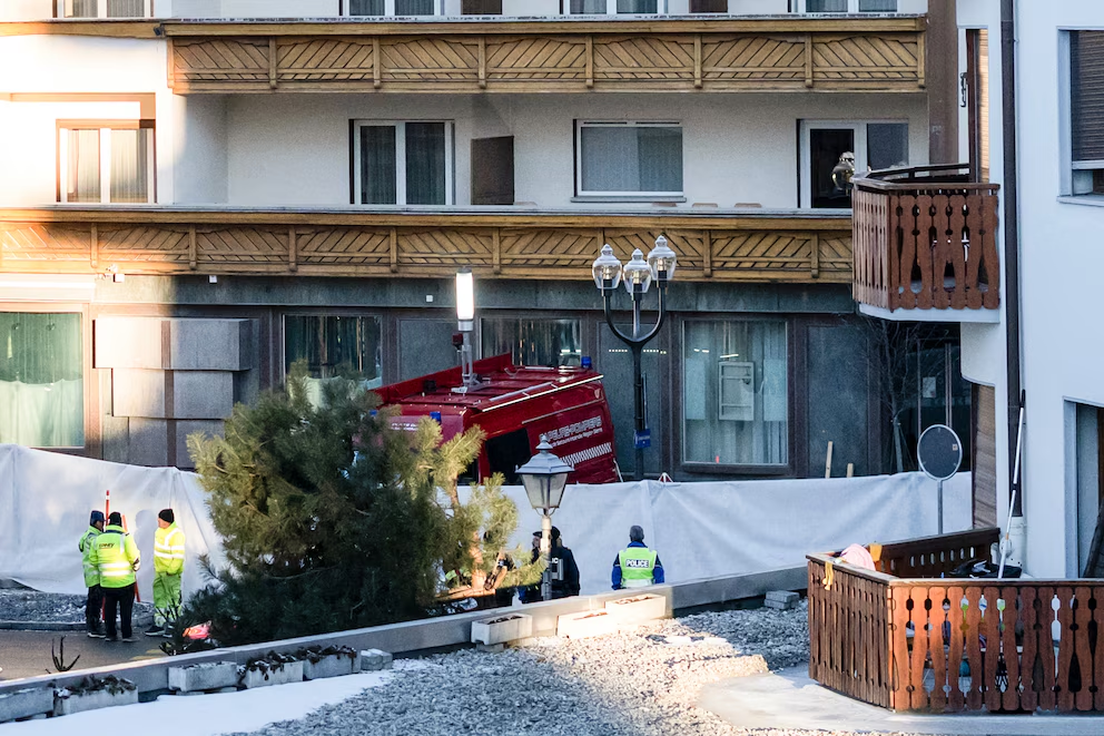 Zona de exclusión por la tragedia en Crans-Montana