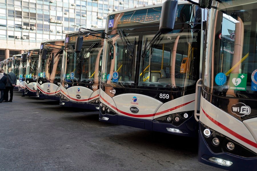 Feria de la vía blanca en el Día de Reyes