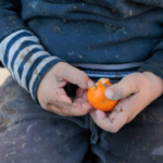 Escena de la agresión en Salto en la Plaza Treinta y Tres