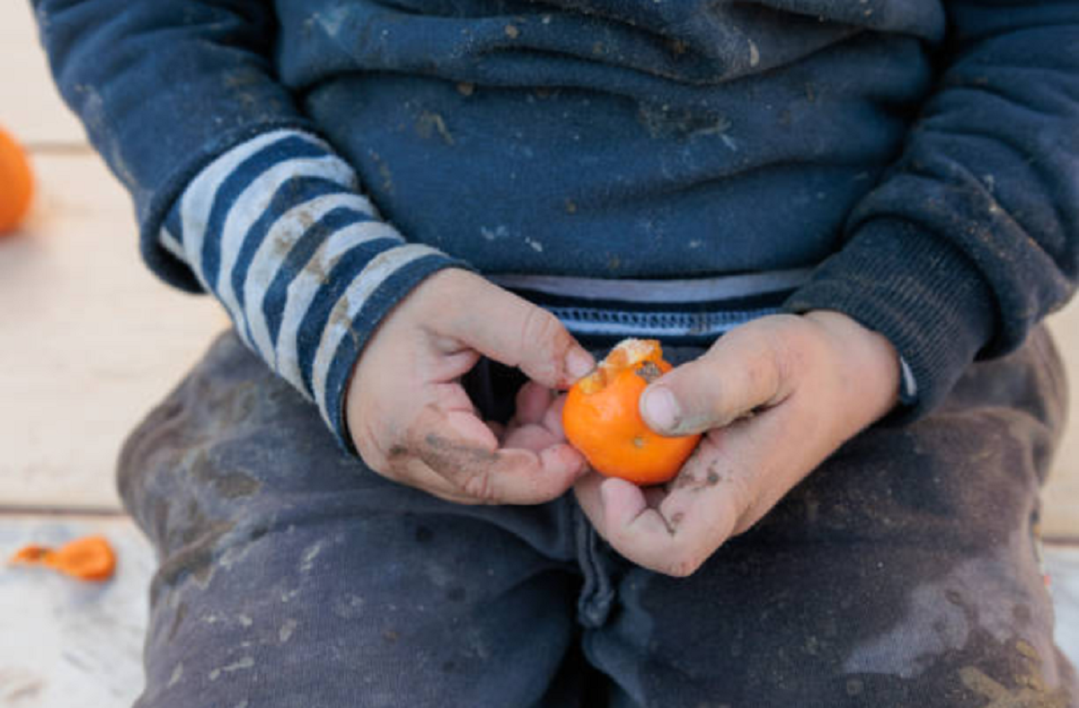 Escena de la agresión en Salto en la Plaza Treinta y Tres