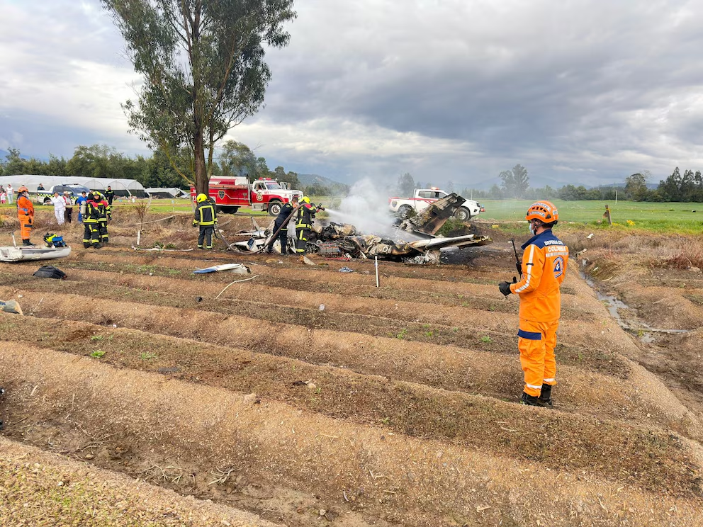 "No hay sobrevivientes", confirman autoridades tras accidente aéreo en Colombia 13 Accidente aéreo en Colombia: restos de la aeronave