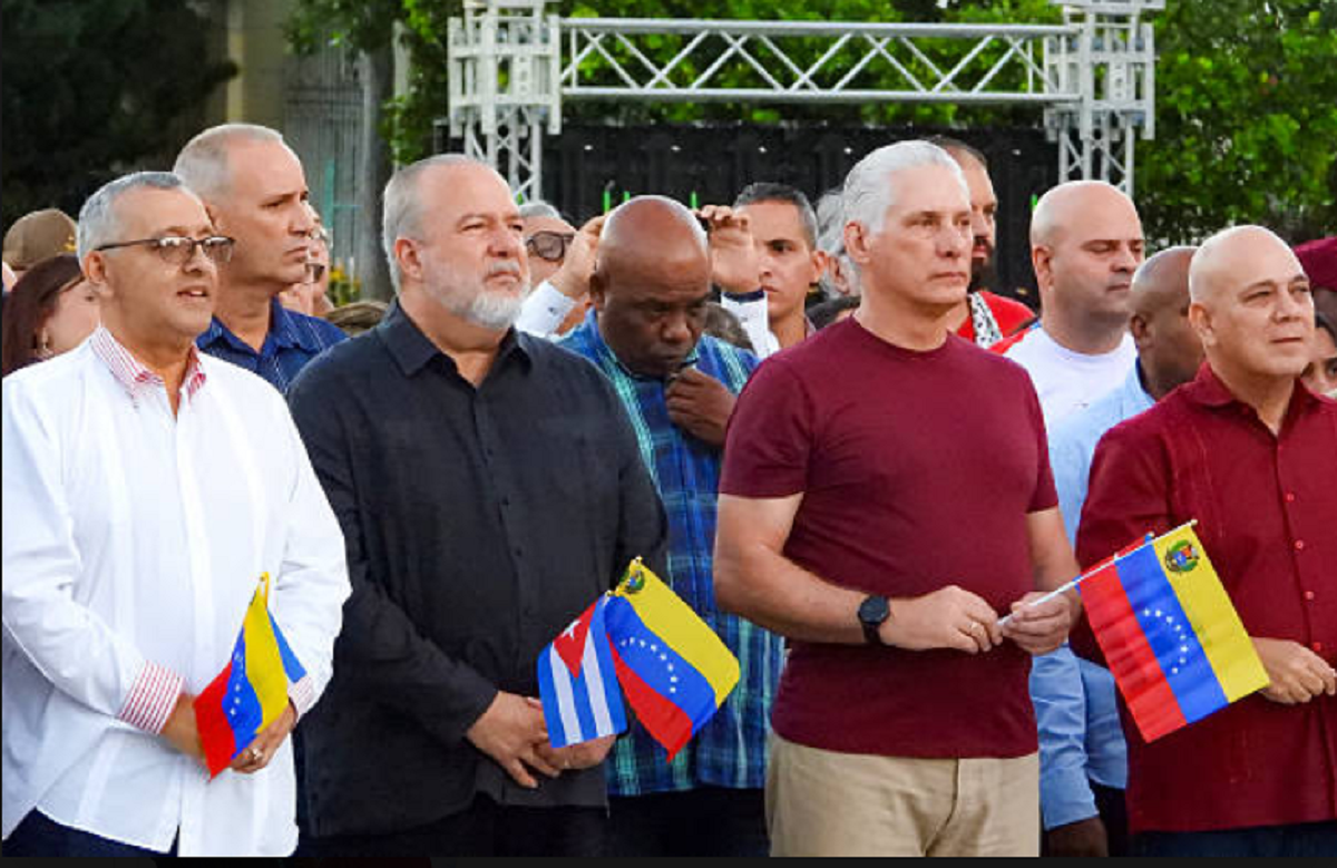 Miembros de la seguridad de Nicolás Maduro