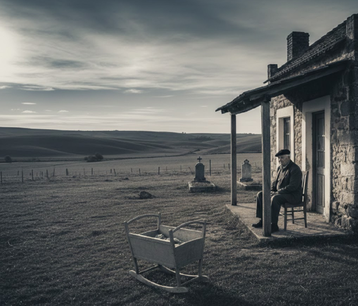 Gráfica de la crisis demográfica en Uruguay