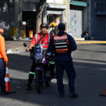 Escena de la detención de periodistas venezolanos