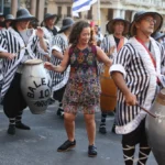 Debut de Laura Alonsopérez en el Carnaval.