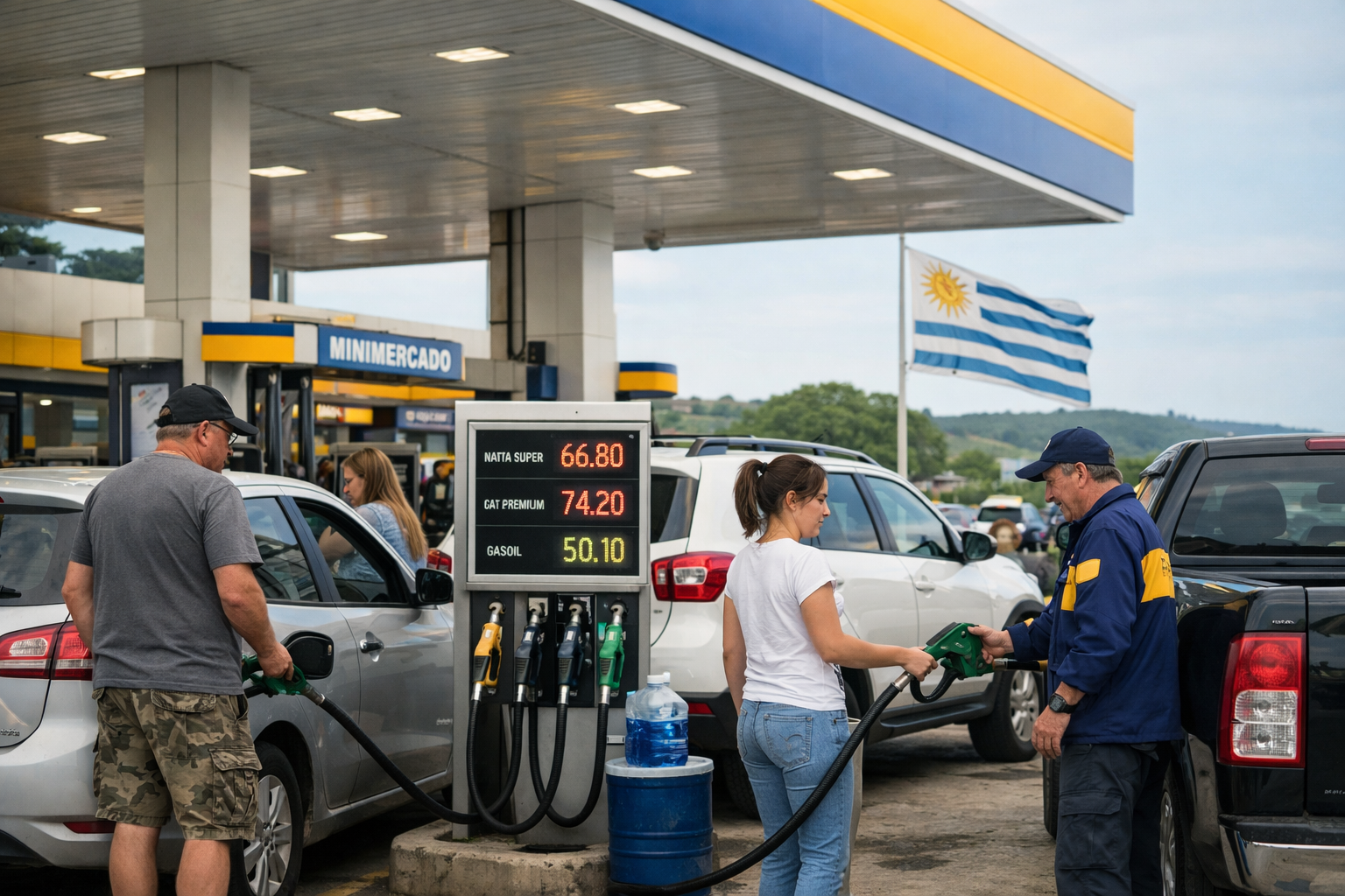 Análisis del sobreprecio de los combustibles