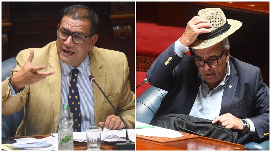 Escena de Censura en el Parlamento.