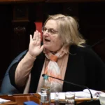 Graciela Bianchi y la delegación uruguaya a China