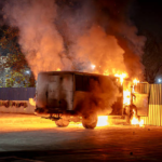 Represión del régimen de Irán en las calles