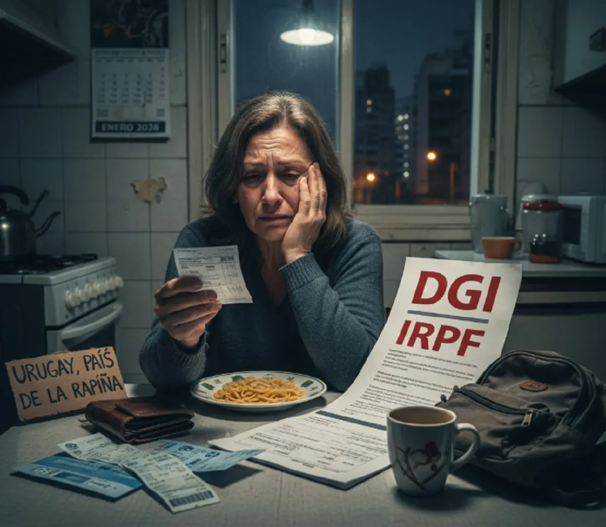 El IRPF y DGI consolidan la insostenible presión tributaria en Uruguay