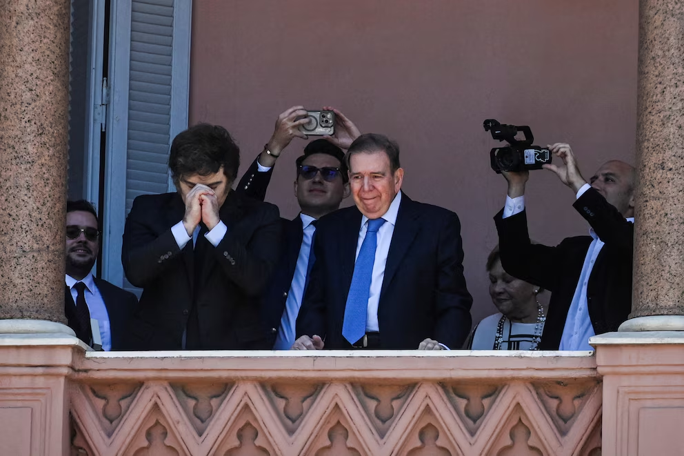 Encuentro entre Javier Milei y Venezuela